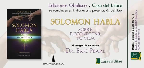 eric pearl Solomon habla la casa del llibre